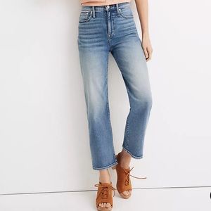 Madewell HighWaist Wide Leg Crop